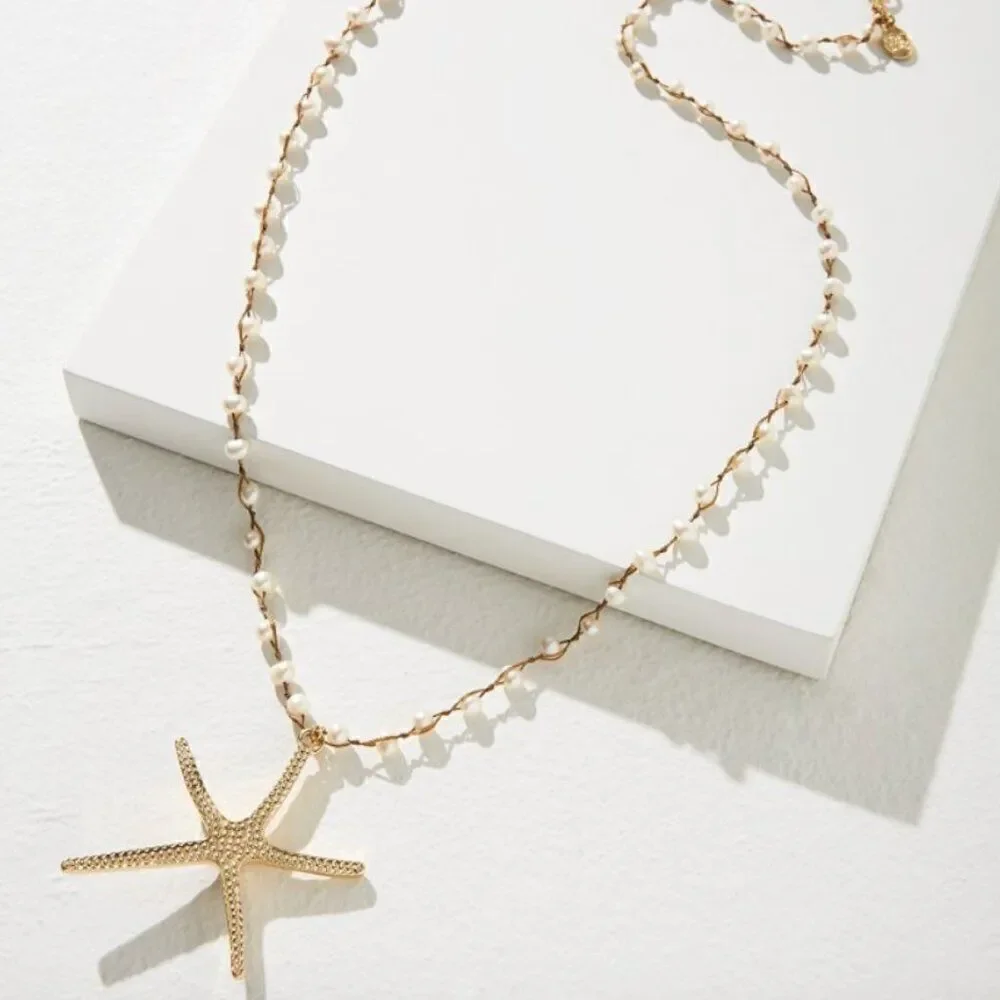 Tommy Bahama Crystal Collection Starfish Pendant Necklace - Picture 3 of 5